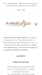 Mobile Screenshot of amedicalspa.com